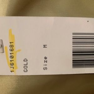 Evening Jacket  Gold metallic